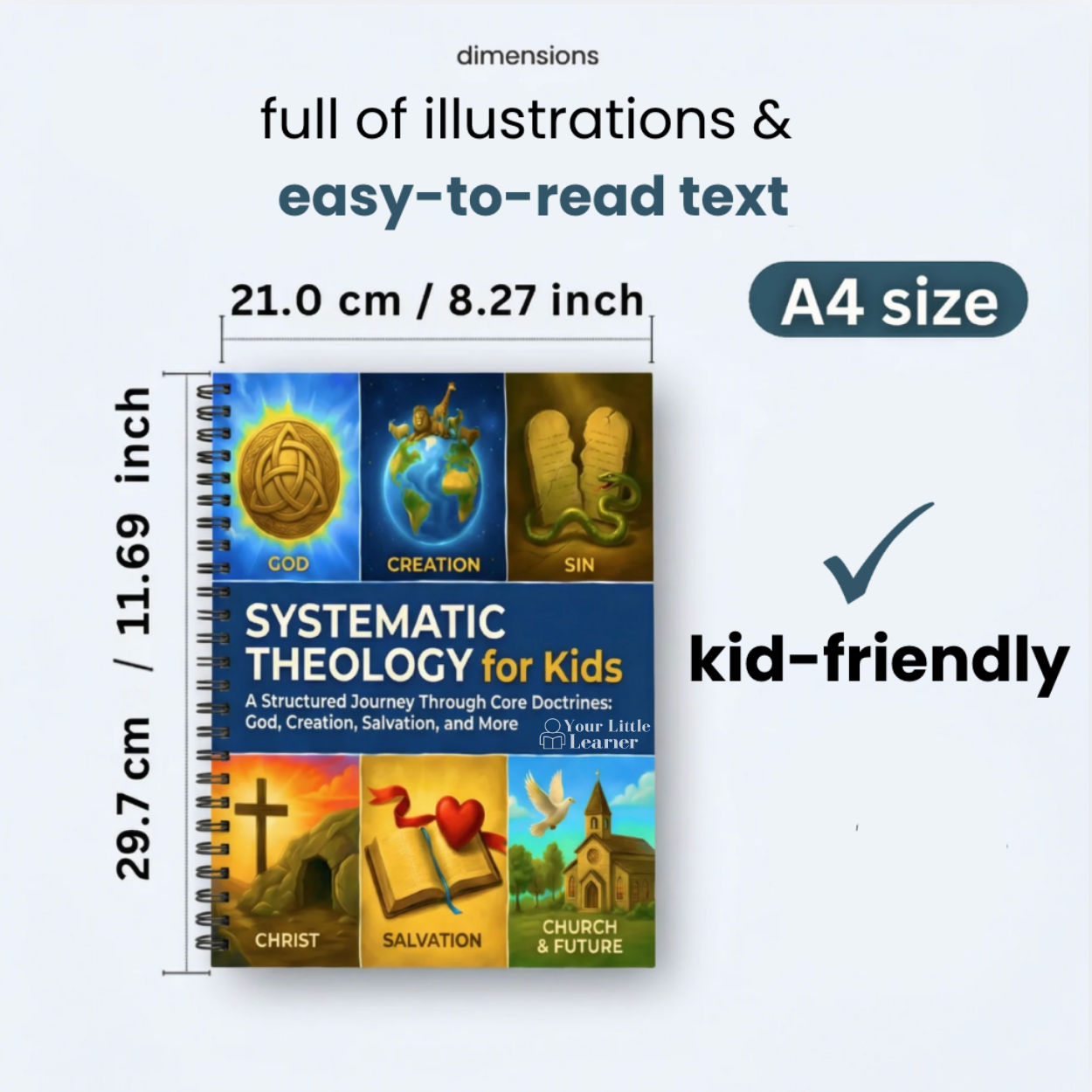 Your Little Learner Systematic Theology: 52 Week Workbook for Kids