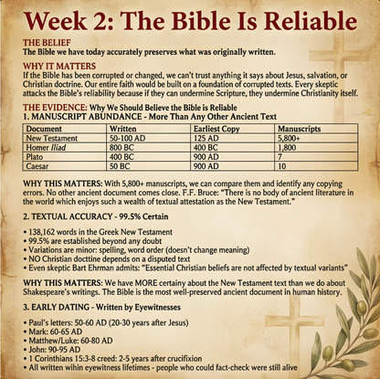 Valorrea Systematic Theology: 52 Week Workbook for Adults