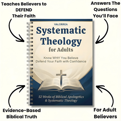 Valorrea Systematic Theology: 52 Week Workbook for Adults